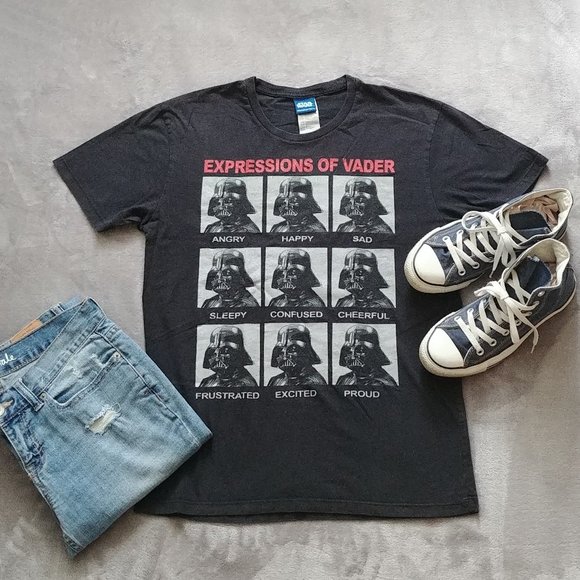 Star Wars Tops - 🌈2/$25 Expressions of Vader Tee for Her
